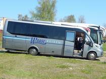Iveco First von Wrase Reisen aus Deutschland in Sassnitz am 28.04.2018