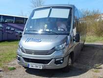 Iveco First von Wrase Reisen aus Deutschland in Sassnitz am 28.04.2018