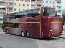 Van Hool TD925 von Carreisen Zwahlen aus der Schweiz in Binz am 01.05.2018
