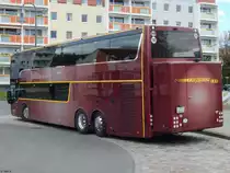 Van Hool TD925 von Carreisen Zwahlen aus der Schweiz in Binz am 01.05.2018