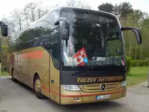 Mercedes Tourismo von Tölzer Autoreisen aus Deutschland in Binz am 01.05.2018