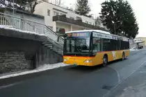 Postauto/Regie Scuol GR 159 234 (Mercedes Citaro Facelift O530) am 19.1.2020 in Scuol, Posta