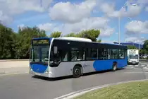 Bus Spanien / Bus Mallorca: Mercedes-Benz Citaro (Wagen 026) der Empresa Municipal de Transports de Palma de Mallorca (EMT), aufgenommen im Oktober 2019 im Stadtgebiet von Palma de Mallorca.