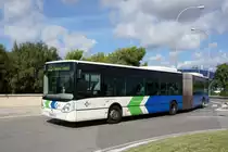 Bus Spanien / Bus Mallorca: Irisbus Citelis 18M (Wagen 254) der Empresa Municipal de Transports de Palma de Mallorca (EMT), aufgenommen im Oktober 2019 im Stadtgebiet von Palma de Mallorca.