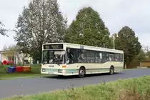 Bus Rheinland-Pfalz / Bus Dierdorf: Mercedes-Benz O 405 N (AK-W 538) der Firma Wallmeroth Busreisen GmbH, aufgenommen im November 2019 im Stadtgebiet von Dierdorf (Landkreis Neuwied).