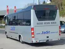 Mercedes Destino von Jast aus Polen im Stadthafen Sassnitz am 03.05.2018