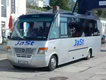 Mercedes Destino von Jast aus Polen im Stadthafen Sassnitz am 03.05.2018