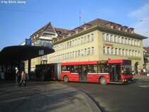 MAN Nr. 211 am 23.12.08 bei der Haltestelle Zytglogge.