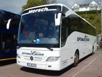 Mercedes Tourismo von Rheiner Verkehrsbetrieb Mersch aus Deutschland im Stadthafen Sassnitz am 04.05.2018