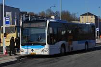 EF 1183 Mercedes Benz Citaro von Emile Frisch am Busbahnhof in Mersch. 21.01.2020