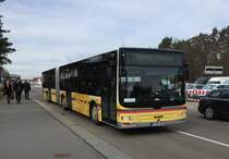 Bruckdorfer, Nürnberg (?). MAN Lion's City G (ex STI, Thun Nr.121) in Nürnberg, Messe / Grosse Str..