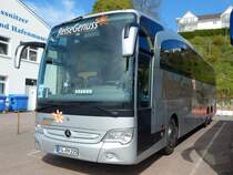 Mercedes Travego von Regiobus Mittelsachsen aus Deutschland im Stadthafen Sassnitz am 05.05.2018