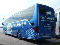 Setra 516 HD von Hümmer aus Deutschland im Stadthafen Sassnitz am 05.05.2018