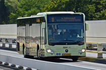 DC 9548, Mercedes Benz Citaro von Demy Cars, gesehen am 02.08.2019 in Stadt Luxemburg.
