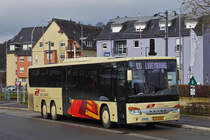 JC 6007 Setra S 418 LE, von Voyages Josy Clement, gesehen am 21.02.2020 in Diekirch am Bahnhof.
