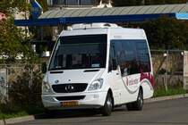 EW 1806, Mercedes Benz Sprinter, von Voyages Emile Weber, steht nahe dem Busbahnhof II in Ettelbrück abgestellt. 31.10.2019