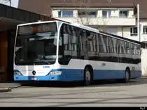 VBZ - Mercedes Citaro Nr.15 ZH 733515 unterwegs auf der Linie 701 in Zürich am 29.02.2020