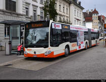 BSU - Mercedes Citaro  Nr.31  SO  189031 unterwegs auf der Linie 4 in Solothurn am 29.02.2020