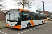 VDL Citea am 01.03.20 im RNV Betriebshof Rheingönheim. Dieses Foto entstand im Ramen einer Sonderfahrt 