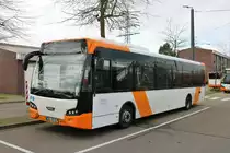 VDL Citea am 01.03.20 im RNV Betriebshof Rheingönheim. Dieses Foto entstand im Ramen einer Sonderfahrt 