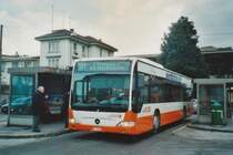 AMSA Chiasso Nr. 24/TI 97'424 Mercedes Citaro am 9. Dezember 2008 Chiasso, Confine