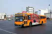Bus Thailand / Bus Bangkok: Daewoo BH115 / Thonburi Bus Body Company (Wagen 67028) der Bangkok Mass Transit Authority (BMTA), aufgenommen im Februar 2020 am Hauptbahnhof von Bangkok (Bahnhof Hua Lamphong).