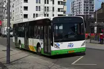 KJ 6735, VanHool New 330 A des Tice, aufgenommen in Belval Universite 05.04.2019