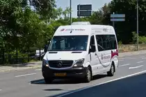 EW 1711, Mercedes Benz Sprinter von Emile Weber, in der Stadt Luxemburg aufgenommen am 14.06.2019.