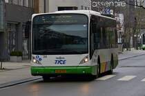 KJ 6732, VanHool New A 330 vom Tice, aufgenommen am 04.03.2020 beim Shopping Center Belval Plaza in Belval Université.