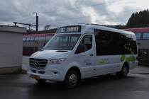 SL 5037, Mercedes Benz Sprinter von Sales Lentz, aufgenommen am Bahnhof in Wilwewiltz. 04.03.2020 