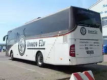 Mercedes Tourismo von Horst Becker Touristik aus Deutschland im Stadthafen Sassnitz am 21.05.2018