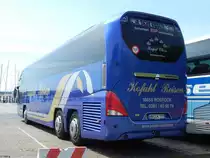 Neoplan Cityliner von Kofahl Reisen aus Deutschland im Stadthafen Sassnitz am 21.05.2018
