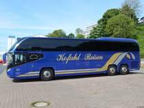 Neoplan Cityliner von Kofahl Reisen aus Deutschland im Stadthafen Sassnitz am 21.05.2018
