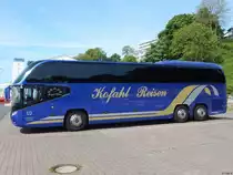 Neoplan Cityliner von Kofahl Reisen aus Deutschland im Stadthafen Sassnitz am 21.05.2018