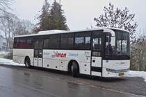 VS 1222, Temsa Tourmalin IC von Voyages Simon aus Diekirch, aufgenommen am Straßenrand in der Nähe von Wiltz. 02.02.2019    