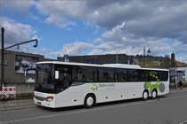 SL 3603, Setra S 419 UL von Sales Lentz, hat soeben den Endbahnhof seiner SEV Linie in Diekirch erreicht. 07.03.2020  