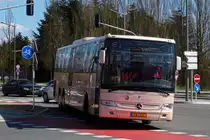 EW 1322, Mercedes Benz Integro, von Emile Weber gesehen in der Stadt Luxemburg.  29.03.2019