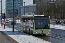DC 4406, Mercedes Benz Citaro Hybridbus von Demy Cars, aufgenommen in der Stadt Luxemburg. 28.02.2020