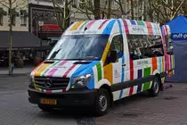 HG 7920, Mercedes Benz Sprinter des VDL in der Stadt Luxemburg als Rufbus im Einsatz. 01.03.2020. 