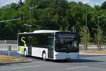 SL 3346, MAN Lion's City von Sales Lentz, in der Stadt Luxemburg unterwegs. 02.08.2019