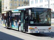 Setra 415 NF der Anklamer Verkehrsgesellschaft mbH in Stralsund am 26.05.2018