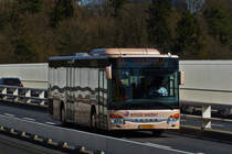 EW 1106, Setra S 416 LE von Voyages Emile Weber, aufgenommen in der Stadt Luxemburg.  29.03.2019