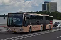 EW 4410, Mercedes Benz Citaro von Voyages Pletschette, in der Stadt Luxemburg unterwegs. 29.05.2019