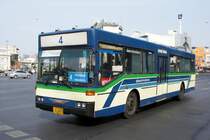 Bus Thailand / Bus Bangkok: Hino HU3KKSKL / Thonburi Bus Body Company (Wagen 4068) der Bangkok Mass Transit Authority (BMTA), aufgenommen im Februar 2020 am Hauptbahnhof von Bangkok (Bahnhof Hua Lamphong).