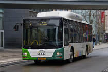 QK 7367, MAN Lion's City des Tice, in Belval Univesit. 04.03.2020