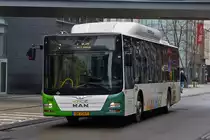 QK 7367, MAN Lion's City des Tice, in Belval Univesit�. 04.03.2020