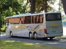 Setra 417 GT-HD von Riedel aus Deutschland in Stralsund am 26.05.2018