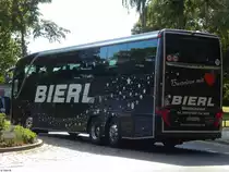 Setra 416 HDH von Bierl aus Deutschland in Stralsund am 26.05.2018