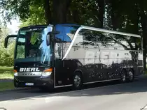 Setra 416 HDH von Bierl aus Deutschland in Stralsund am 26.05.2018