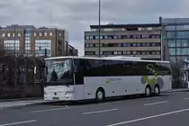 SL 3139, Mercedes Benz Integro von Sales lentz, ist am 07.03.2020 als SEV auf der Strecke Diekirch – Luxemburg unterwegs, er bedient alle Bahnh�fe auf dieser Strecke. Aufgenommen in der Stadt Luxemburg.